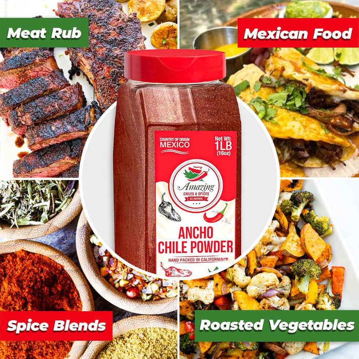 Ancho Chile Powder Bottle