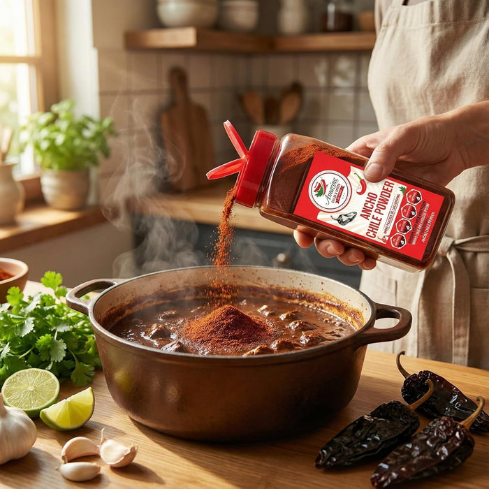 Ancho Chile Powder Bottle