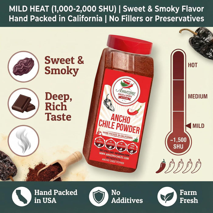 Ancho Chile Powder Bottle