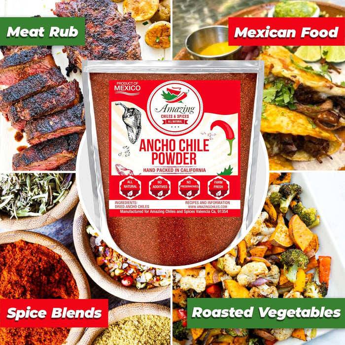 Ancho Chile Powder Ground 4oz