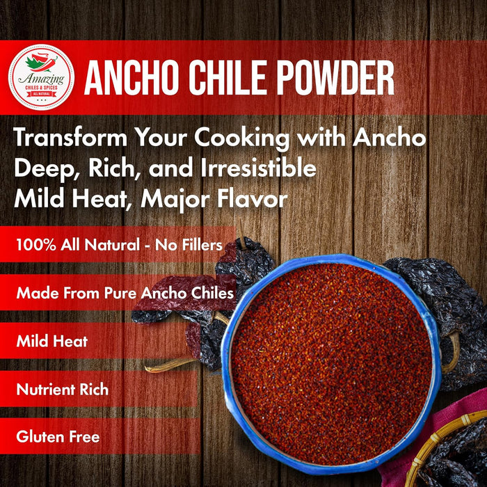Ancho Chile Powder Ground 4oz