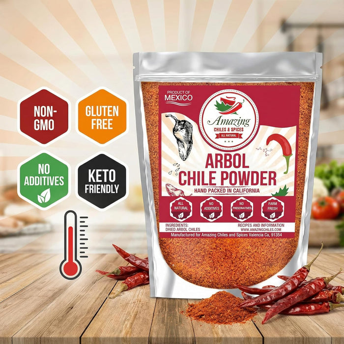 Arbol Chile Powder Ground 4oz