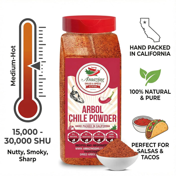 Arbol Chile Powder Bottle