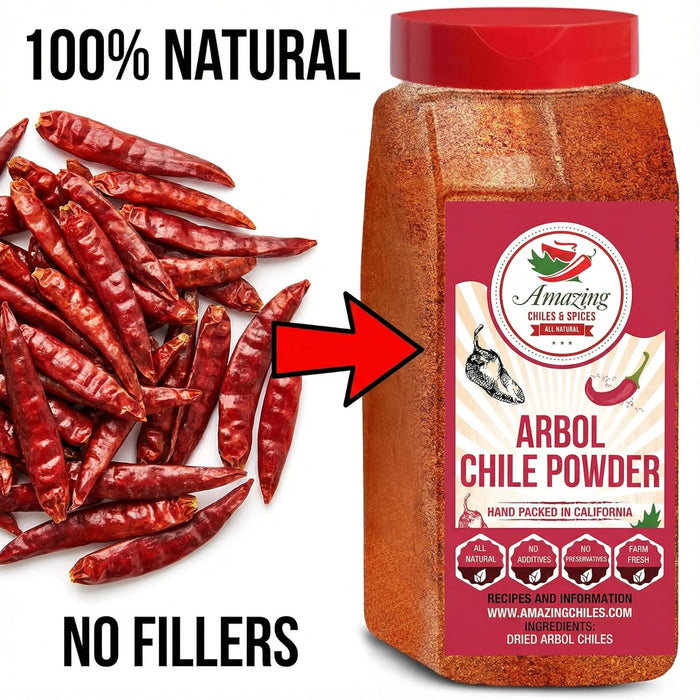 Arbol Chile Powder Bottle