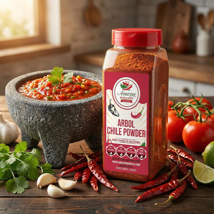 Arbol Chile Powder Bottle