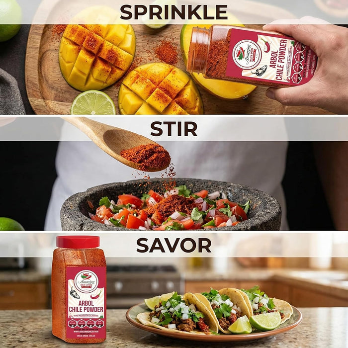 Arbol Chile Powder Bottle