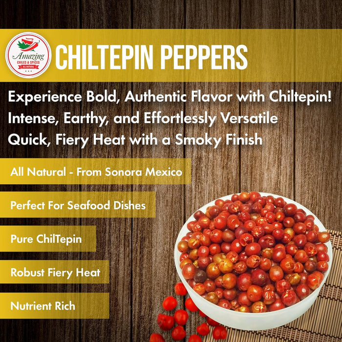 Chiltepin Peppers (Chile Tepin)