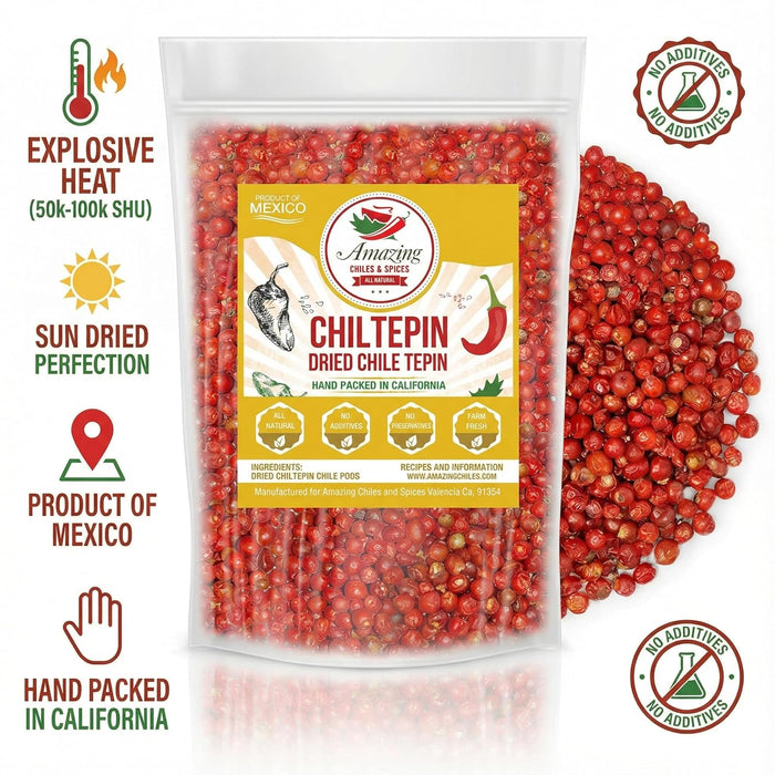 Chiltepin Peppers (Chile Tepin)