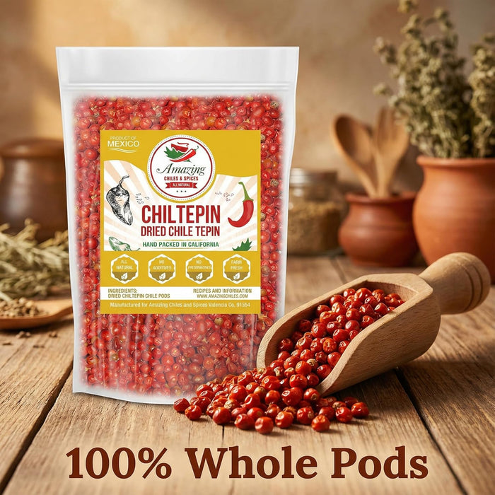 Chiltepin Peppers (Chile Tepin)