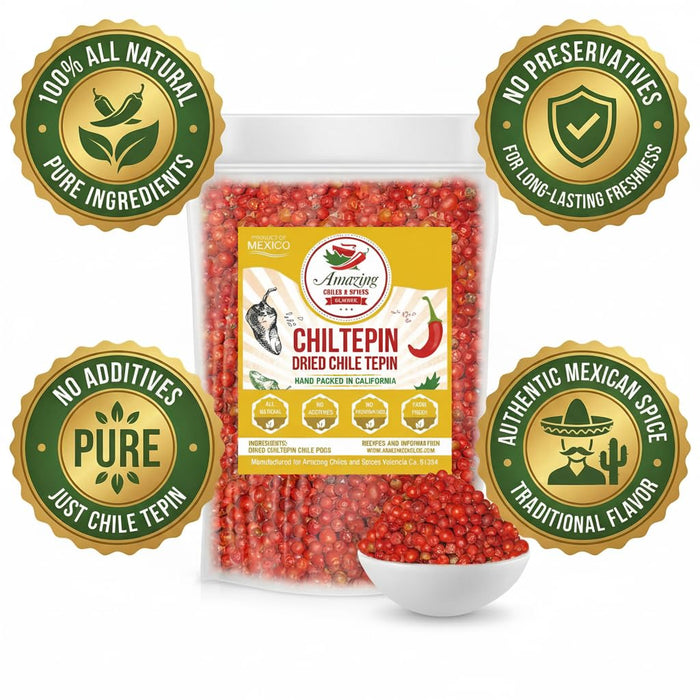 Chiltepin Peppers (Chile Tepin)