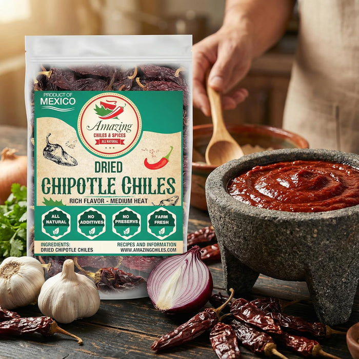 Chipotle Morita Chile Peppers Whole