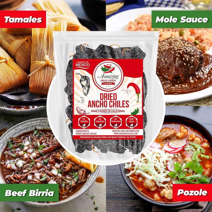 Ancho Chile Peppers Dried Whole