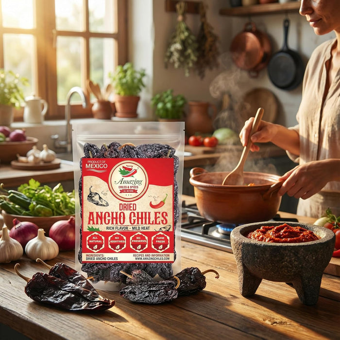 Ancho Chile Peppers Dried Whole