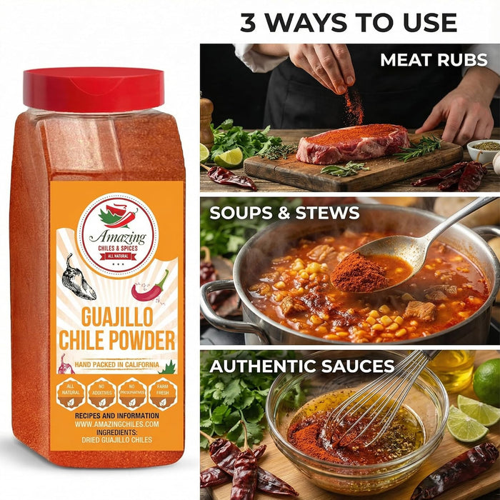 Guajillo Chile Powder Bottle