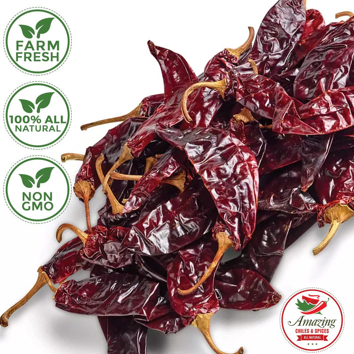 Guajillo Chile Peppers Dried Whole