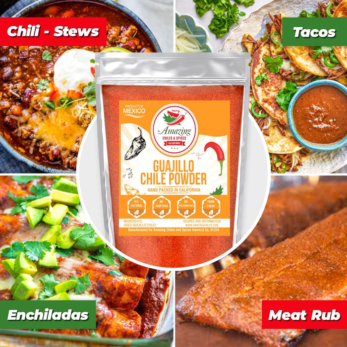 Guajillo Chile Powder Ground