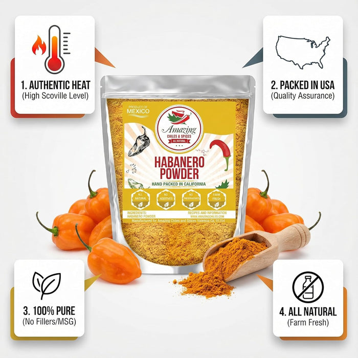 Habanero Chile Powder Pouch