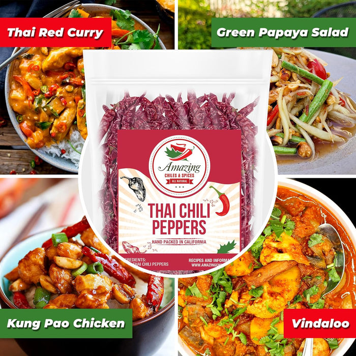 Red Thai Chili Peppers