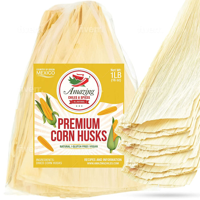 Traditional Mexican Corn Husks For Tamales 1LB