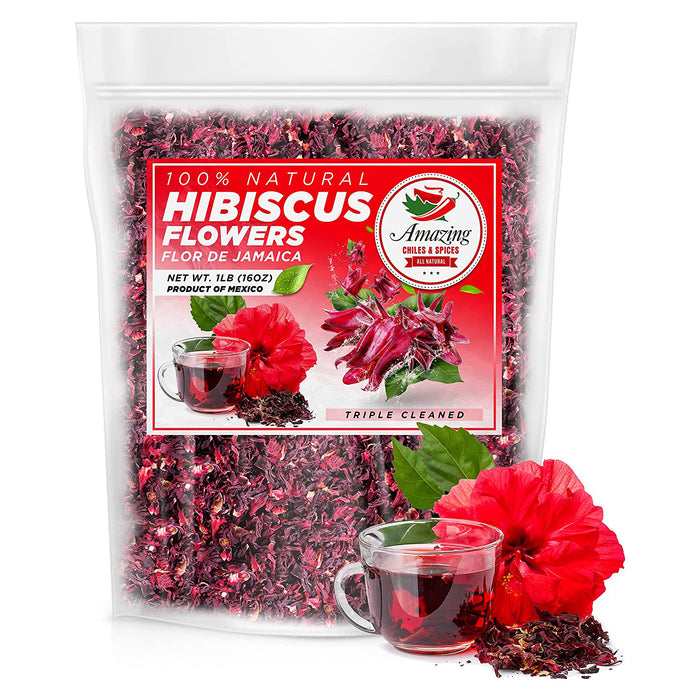 Dried Hibiscus Flowers 1LB